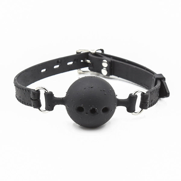 Silicone Ball Gag – Equipo de Bondage Seguro (S/M/L)