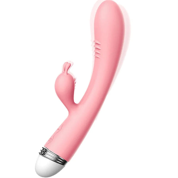 Vibrador de doble sensación que desbloquea el éxtasis oculto del punto G y clitorial