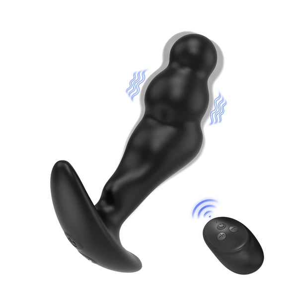 Vibrador Anal Impermeable con Estimulación de Próstata y Punto G para Hombres