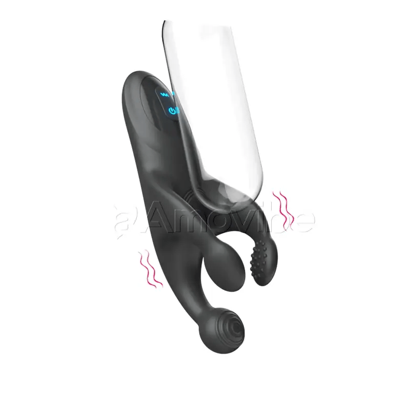 Vibrador de Pene con Golpeteo y Vibración
