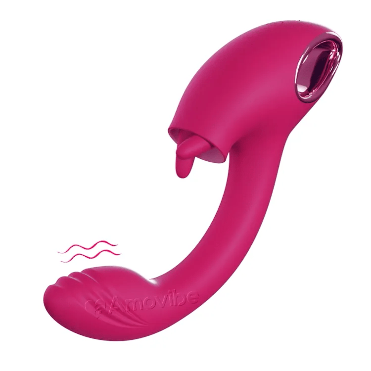 Vibrador Punto G con Función de Doble Lamer