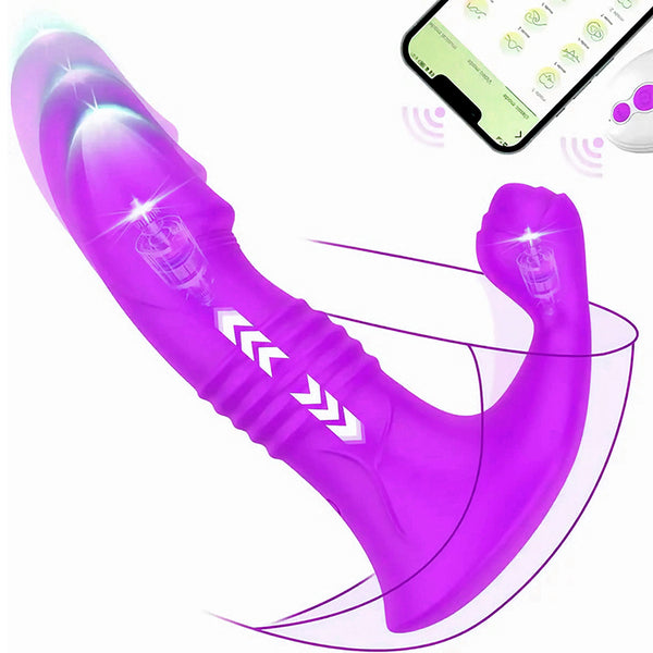 Vibrador de empuje controlado por Bluetooth