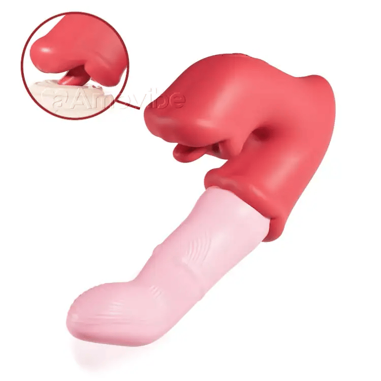 Vibrador para Punto G y Clítoris – Acción de Lengüetazo, Impermeable