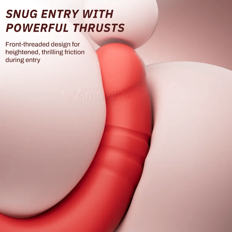 Vibrador Punto G con Lamer y Empujar