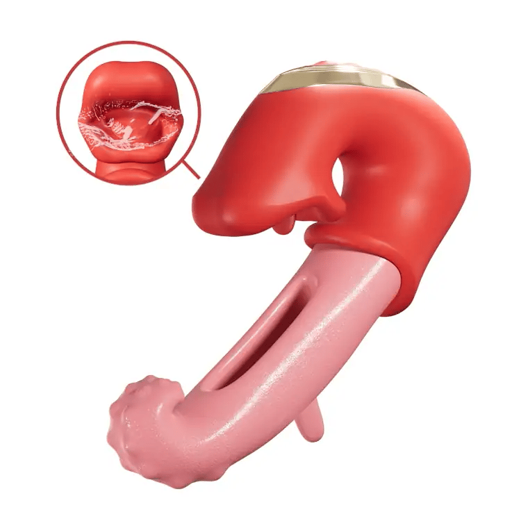 Vibrador aleteador clitorial – impermeable con modos de lamido y provocación