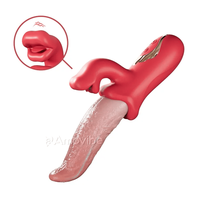 Vibrador de Lengua Oscilante – Estimulación Tentadora y Ondulante