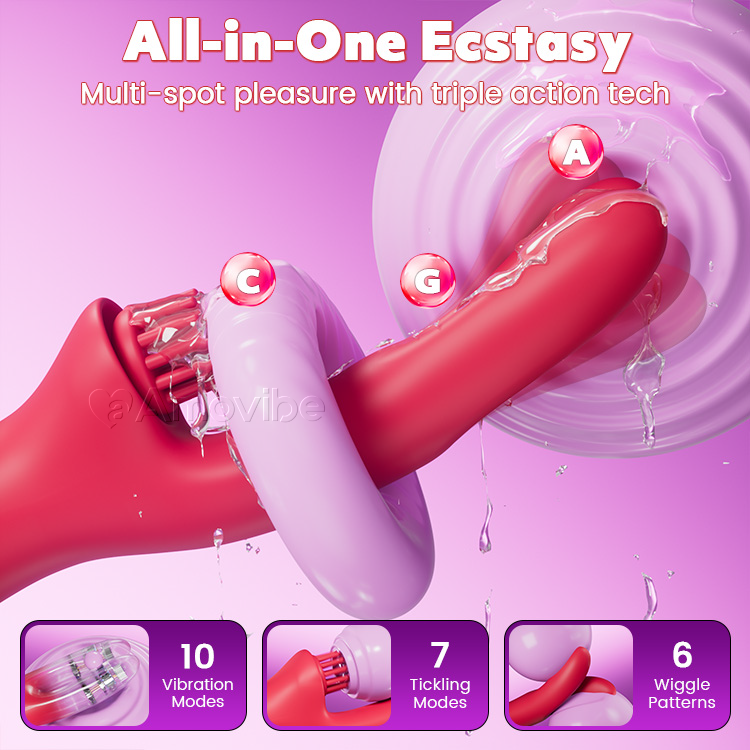 Vibrador Conejo Sensual Ven Aquí con Vibración Cosquilleante