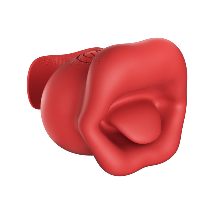 Vibrador de Agarre para Dedos con 10 Besos y Vibraciones