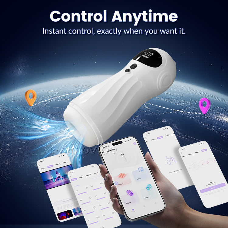 Masturbador masculino automático – Succión y vibración, control por app