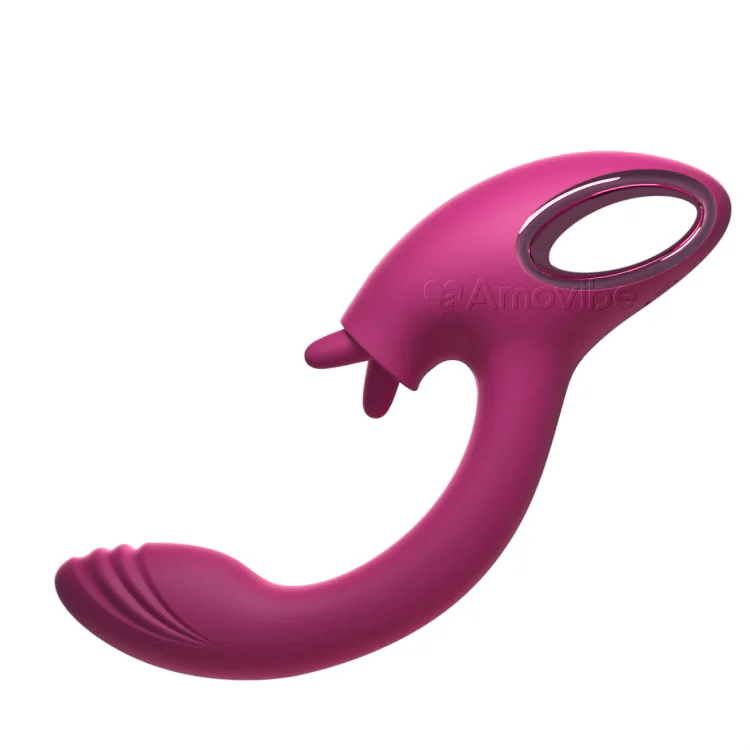 Vibrador Punto G con Función de Doble Lamer