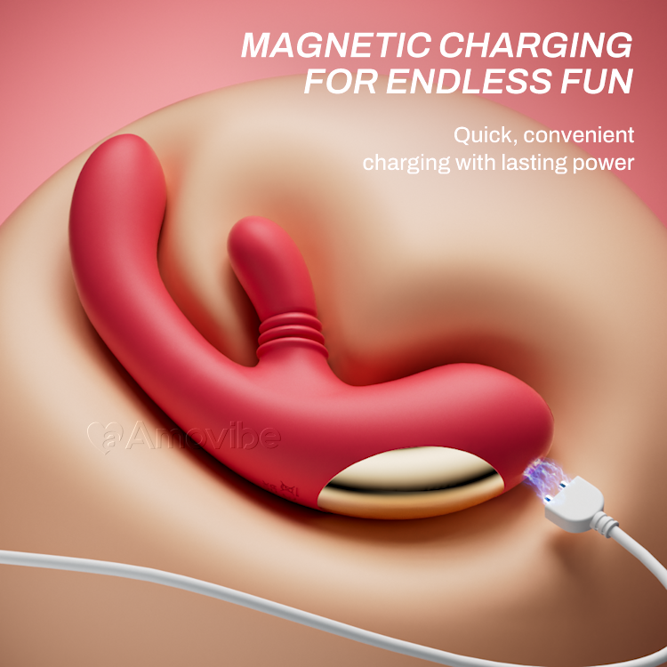 "Rotating Clitoral Teaser and G-Spot Vibrator for Ultimate Pleasure" en español es "Estimulador Rotativo de Clítoris y Vibrador de Punto G para Placer Supremo".