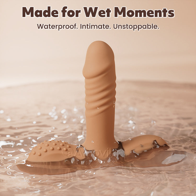 Vibrador para Punto G y Anal para Mujeres – Juguete Potente para Montar en Juegos Íntimos