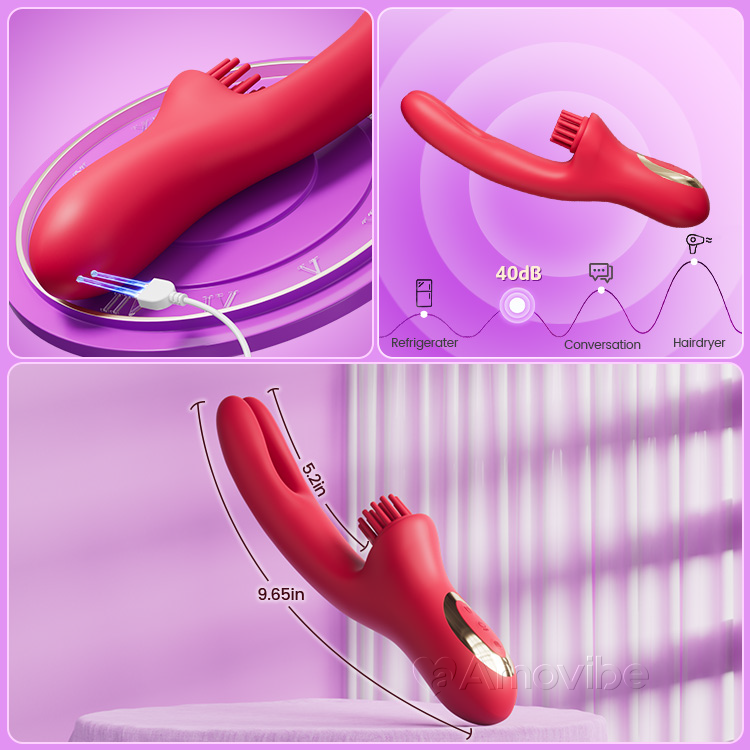 Vibrador Conejo Sensual Ven Aquí con Vibración Cosquilleante