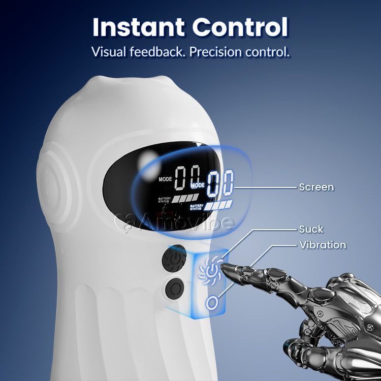 Masturbador masculino automático – Succión y vibración, control por app
