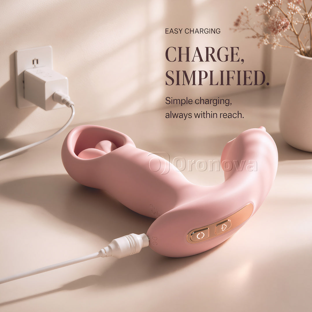 3-in-1 Rotary, Vibration & Airflow Pulse Vibrator